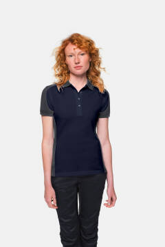 HAKRO Damskie Polo Contrast MIKRALINAR® — 26