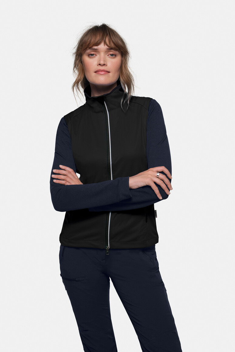 HAKRO Damen Light-Softshellweste