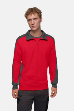 HAKRO Zip-Sweatshirt Contrast MIKRALINAR® — 7