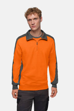 HAKRO Zip-Sweatshirt Contrast MIKRALINAR® — 25