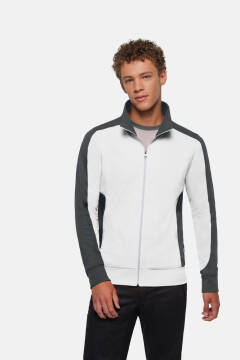 HAKRO Sweatjacka Contrast MIKRALINAR®