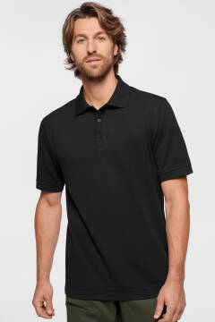 Koszulka polo bez nadruków Heavy MIKRALINAR® ECO — 6