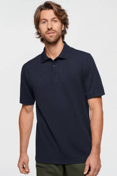 Koszulka polo bez nadruków Heavy MIKRALINAR® ECO — 11