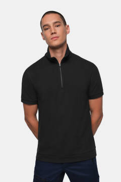 HAKRO Zip-Shirt Piqué MIKRALINAR® ECO — 6