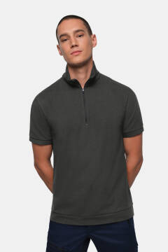 HAKRO Zip-Shirt Piqué MIKRALINAR® ECO — 16