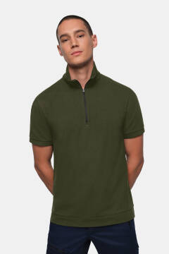 HAKRO Zip-Shirt Piqué MIKRALINAR® ECO — 21