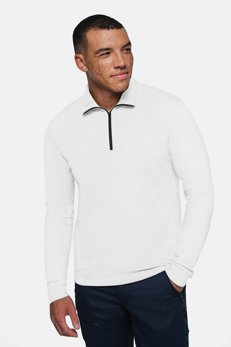HAKRO Zip-Longsleeve Piqué MIKRALINAR® ECO