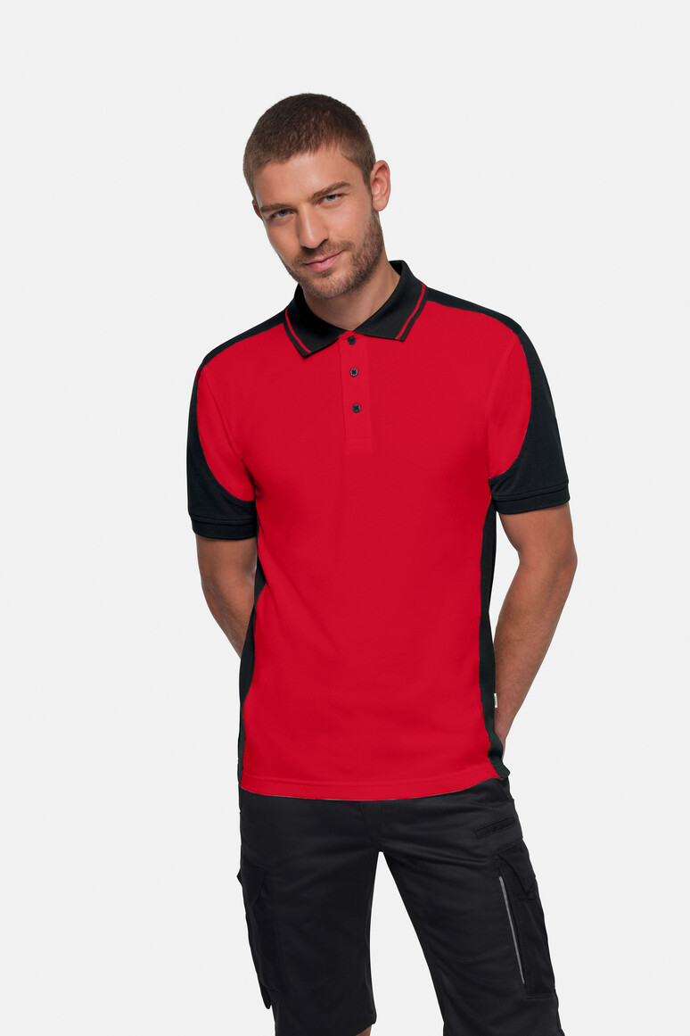 HAKRO Poloshirt Contrast MIKRALINAR® ECO