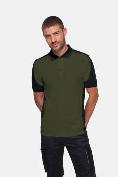 HAKRO Poloshirt Contrast MIKRALINAR® ECO — 51