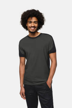 HAKRO T-Shirt Contrast MIKRALINAR® ECO — 46