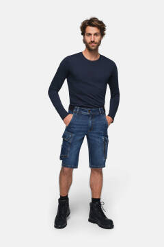 HAKRO Worker-Jeansshorts Dyneema® X-Stretch ECO — 6