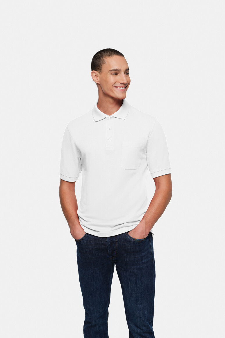 HAKRO Pocket Polo Shirt Top