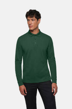 HAKRO Longsleeve-Poloshirt MIKRALINAR® — 51