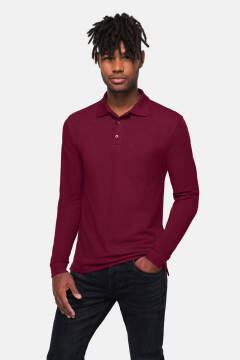 HAKRO Pocket-Longsleeve-Polo MIKRALINAR® ECO — 21