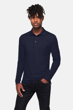 HAKRO Pocket-Longsleeve-Polo MIKRALINAR® ECO — 31