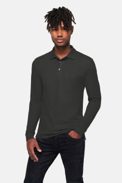 HAKRO Pocket-Longsleeve-Polo MIKRALINAR® ECO — 46