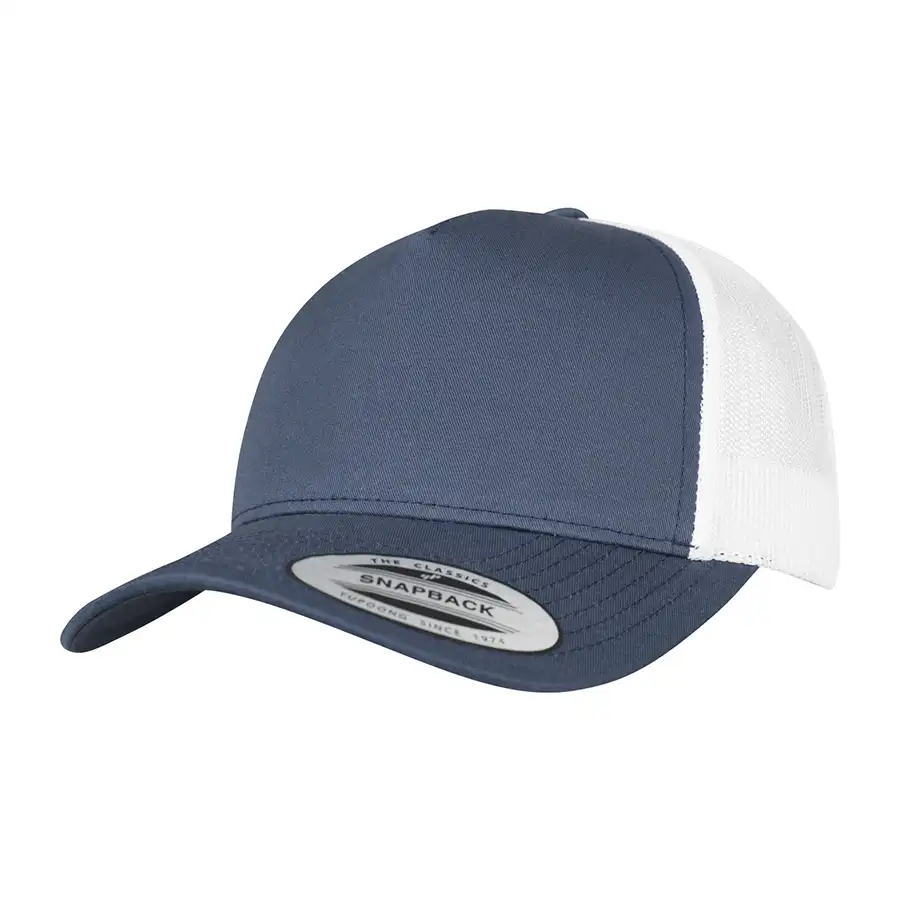 Czapka 5-panelowa dwukolorowa Retro Trucker — 6