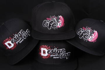 Czapki snapback z haftem – Design your own cap