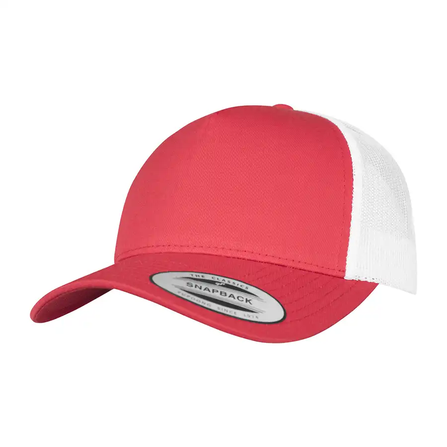 Czapka 5-panelowa dwukolorowa Retro Trucker — 5