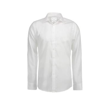 Biznesowa koszula z tkaniny fine twill z wykończeniem non iron SS30 — 2
