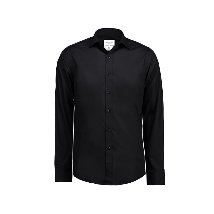 Poplin - Langärmlig Slim Fit Hemd SS402