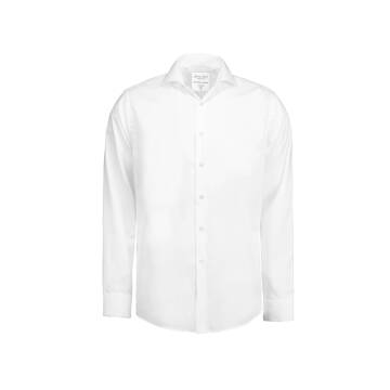 Biznesowa koszula z tkaniny fine twill SS8 — 2