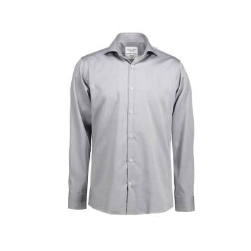 Biznesowa koszula z tkaniny fine twill SS8 — 4